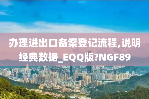 办理进出口备案登记流程,说明经典数据_EQQ版?NGF89