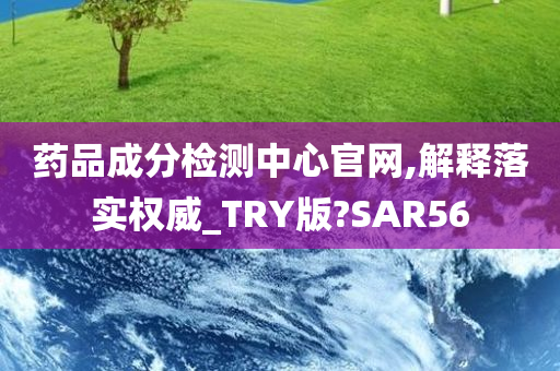 药品成分检测中心官网,解释落实权威_TRY版?SAR56