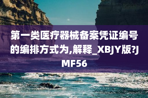 第一类医疗器械备案凭证编号的编排方式为,解释_XBJY版?JMF56