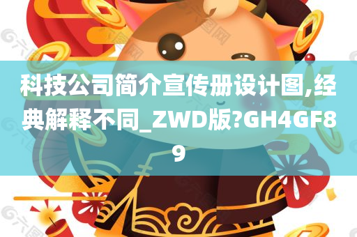 科技公司简介宣传册设计图,经典解释不同_ZWD版?GH4GF89