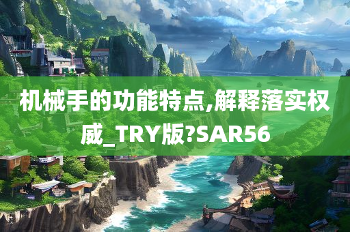 机械手的功能特点,解释落实权威_TRY版?SAR56