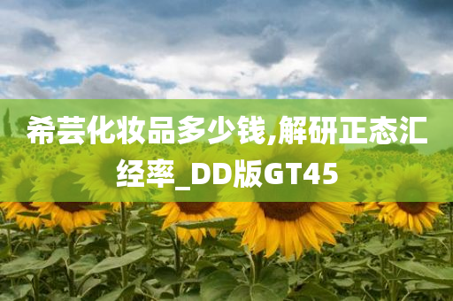 希芸化妆品多少钱,解研正态汇经率_DD版GT45