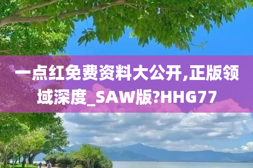 一点红免费资料大公开,正版领域深度_SAW版?HHG77