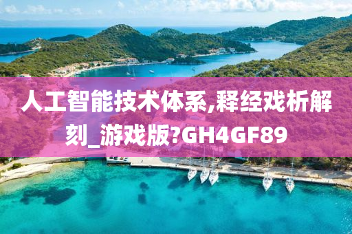 人工智能技术体系,释经戏析解刻_游戏版?GH4GF89