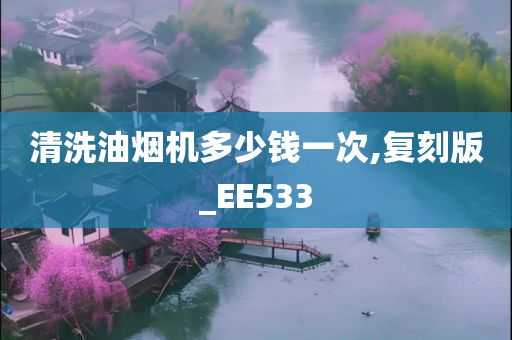 清洗油烟机多少钱一次,复刻版_EE533