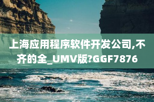 上海应用程序软件开发公司,不齐的全_UMV版?GGF7876