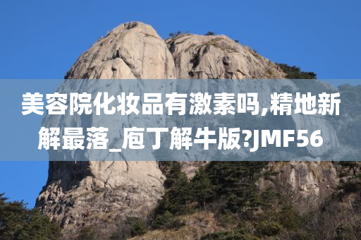 美容院化妆品有激素吗,精地新解最落_庖丁解牛版?JMF56