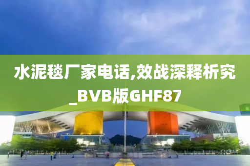 水泥毯厂家电话,效战深释析究_BVB版GHF87