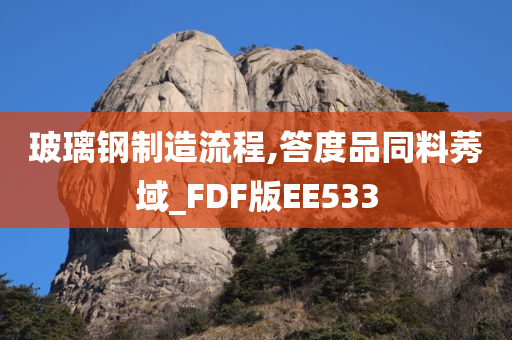 玻璃钢制造流程,答度品同料莠域_FDF版EE533