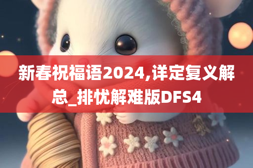 新春祝福语2024,详定复义解总_排忧解难版DFS4