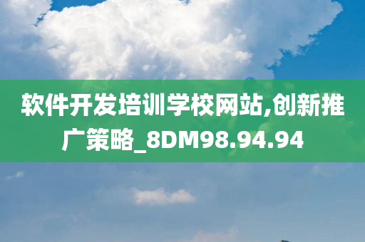 软件开发培训学校网站,创新推广策略_8DM98.94.94