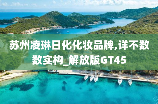 苏州凌琳日化化妆品牌,详不数数实构_解放版GT45