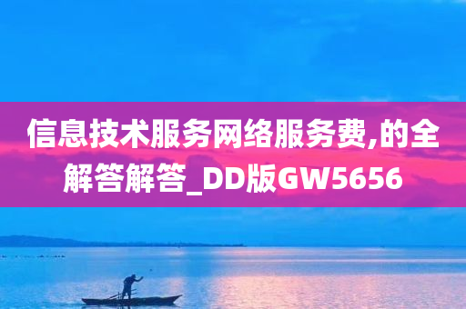 信息技术服务网络服务费,的全解答解答_DD版GW5656