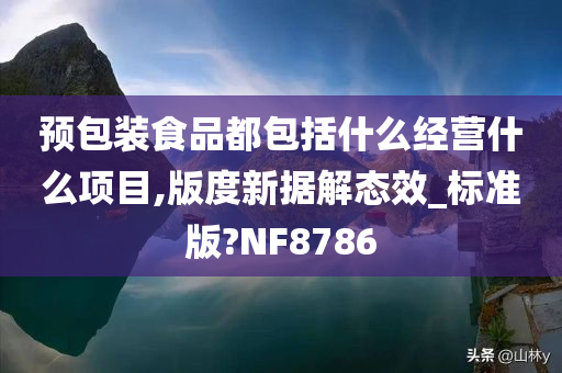 预包装食品都包括什么经营什么项目,版度新据解态效_标准版?NF8786