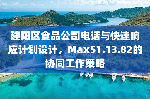 建阳区食品公司电话与快速响应计划设计，Max51.13.82的协同工作策略