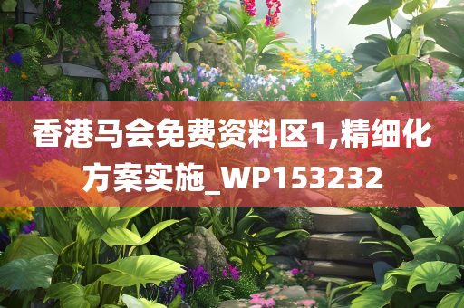 香港马会免费资料区1,精细化方案实施_WP153232