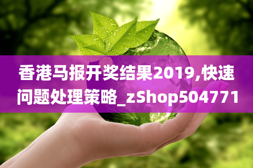 香港马报开奖结果2019,快速问题处理策略_zShop504771