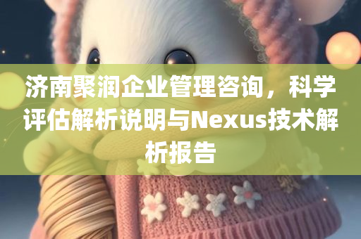 济南聚润企业管理咨询，科学评估解析说明与Nexus技术解析报告