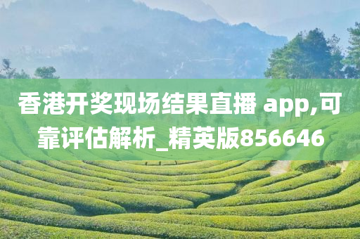 香港开奖现场结果直播 app,可靠评估解析_精英版856646