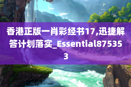 香港正版一肖彩经书17,迅捷解答计划落实_Essential875353