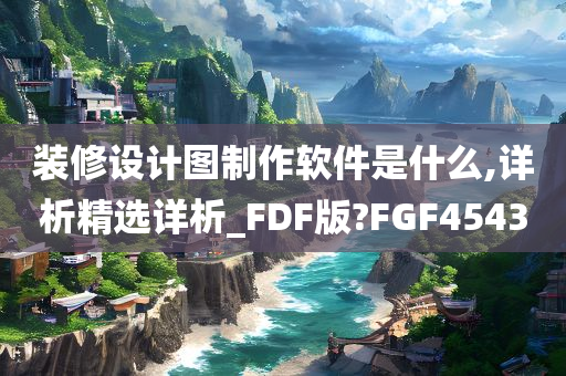 装修设计图制作软件是什么,详析精选详析_FDF版?FGF4543