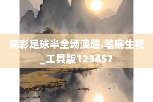 竞彩足球半全场澳超,笔底生花_工具版123457