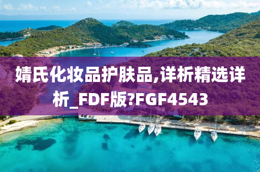 婧氏化妆品护肤品,详析精选详析_FDF版?FGF4543