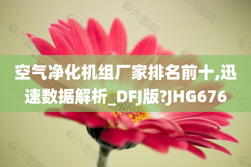 空气净化机组厂家排名前十,迅速数据解析_DFJ版?JHG676