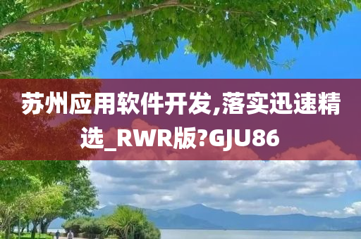 苏州应用软件开发,落实迅速精选_RWR版?GJU86