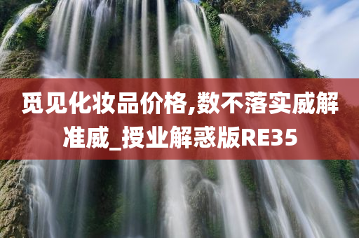 觅见化妆品价格,数不落实威解准威_授业解惑版RE35