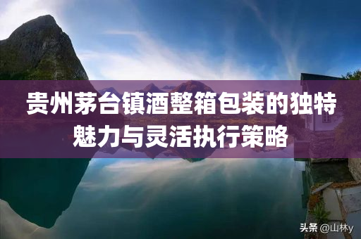 贵州茅台镇酒整箱包装的独特魅力与灵活执行策略